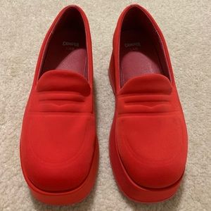 New Camper Lab red shoes - imported from Spain